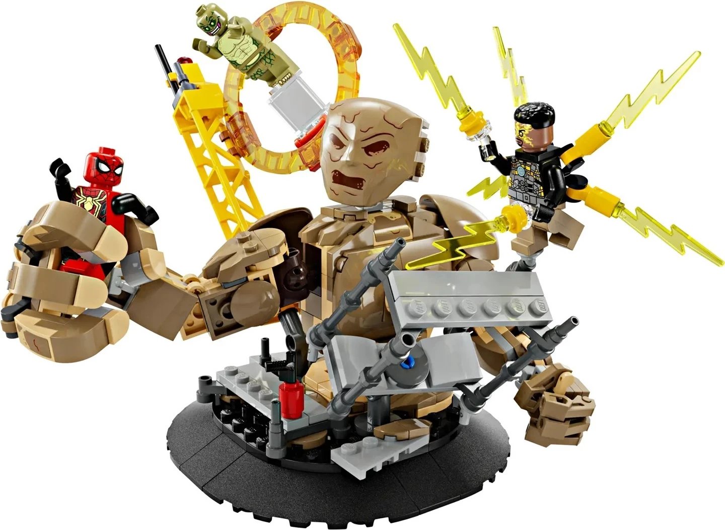 Set Lego Marvel 76280 Spider-Man vs Sandman Final Battle