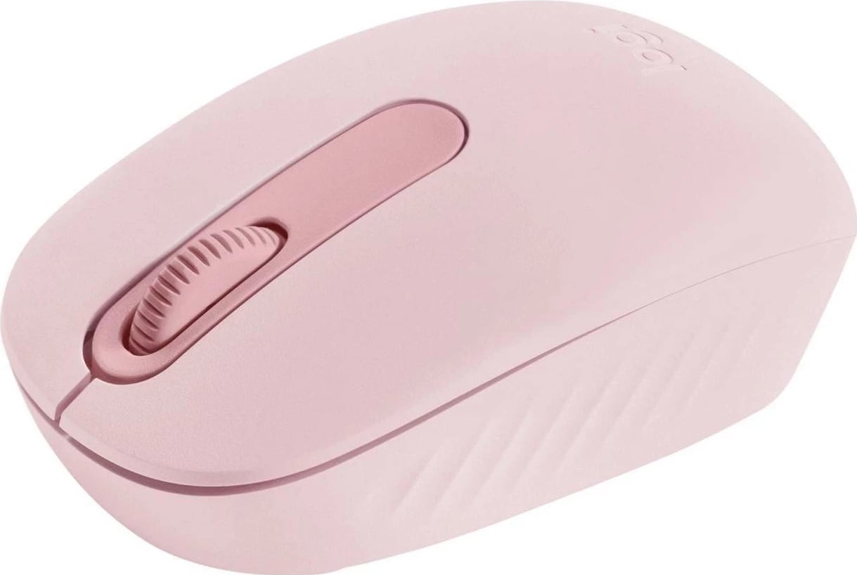 Maus Logitech M196, wireless, laser, rozë