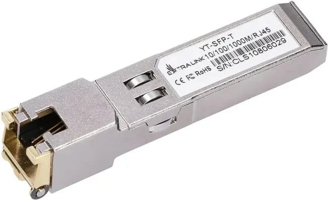 Modul SFP Extralink 1.25G, SFP në RJ45, 100m