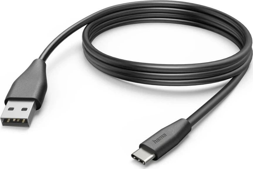 Kabëll Hama USB-A/USB-C, 3M, i zi