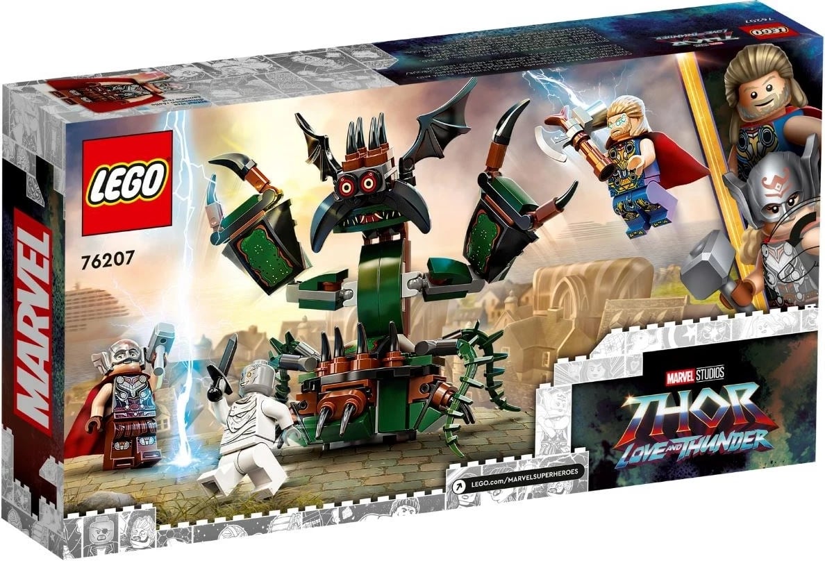 Set LEGO Super Heroes 76207, Attack on New Asgard, 159 pjesë