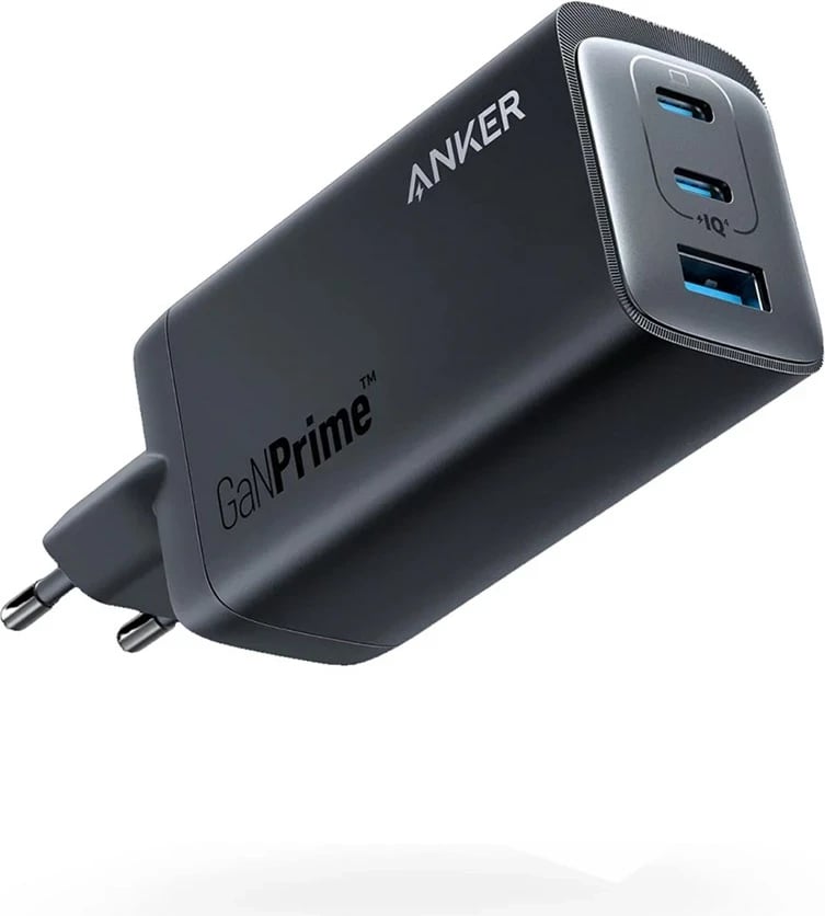 Karikues Anker 737 GaNPrime, 120W, 1X USB-A, 2X USB-C, Zi