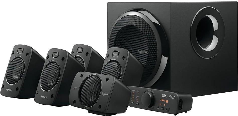 Logitech Surround Sound Speakers Z906 500 W Black 5.1 channels