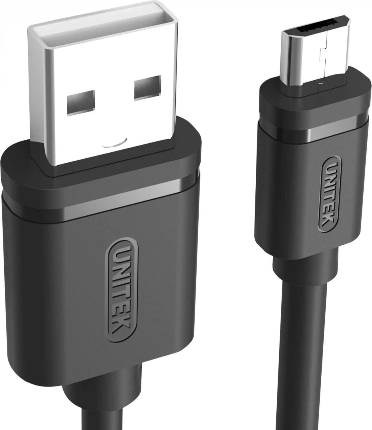 Kabllo Unitek micro USB, e zezë