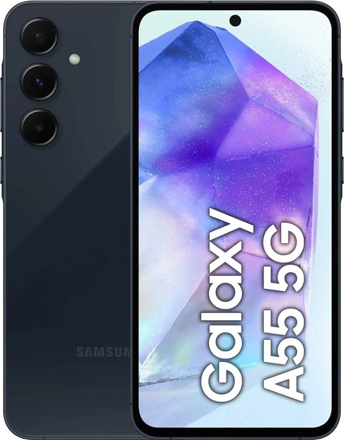 Celular Samsung Galaxy A55, 6.6", 8+256GB, DS, 5G, i kaltër